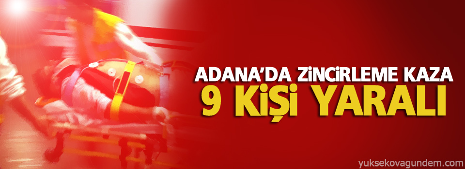 Adana’da öğrencilerin bulunduğu araç trafik kazası yaptı