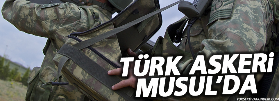 Türkiye askeri ‘eğitim amacıyla’ Musul’da