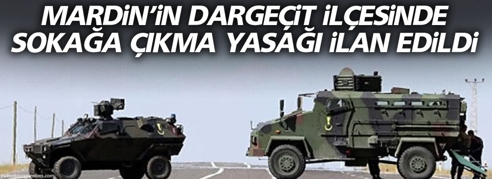 Sokağa çıkma yasağı