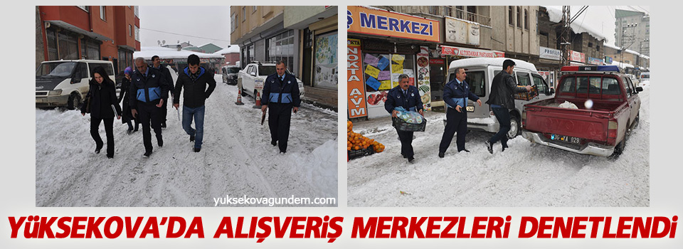 Alışveriş Merkezleri Denetlendi