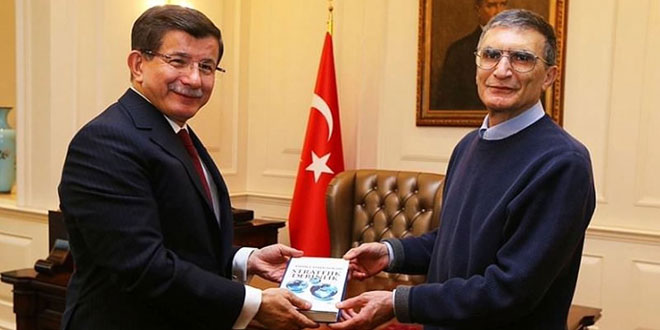 Aziz Sancar bugün Davutoğlu ile görüştü