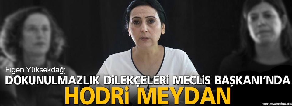 “Dokunulmazlık dilekçeleri Meclis Başkanı’nda hodri meydan”