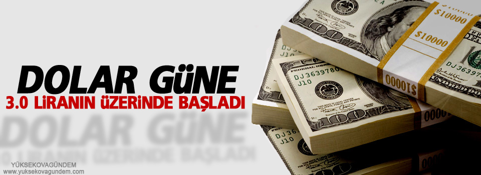 Dolar güne yüksek başladı