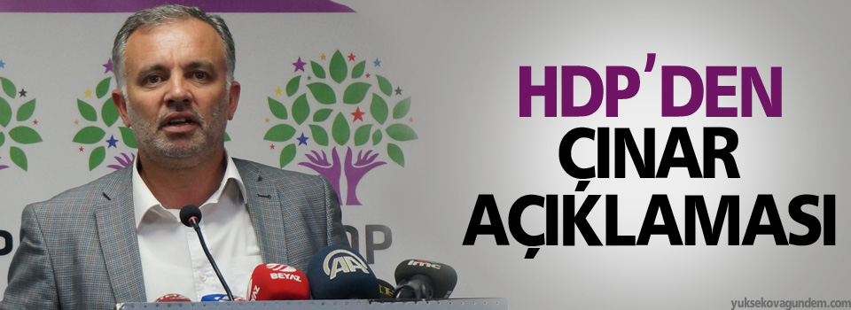 HDP'den açıklama: 'Siyasetin sorumluluk üstlenmesi gerekiyor'