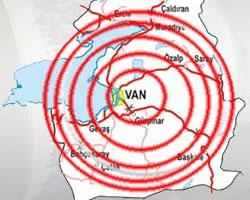 Van Gölü'nde 3 deprem