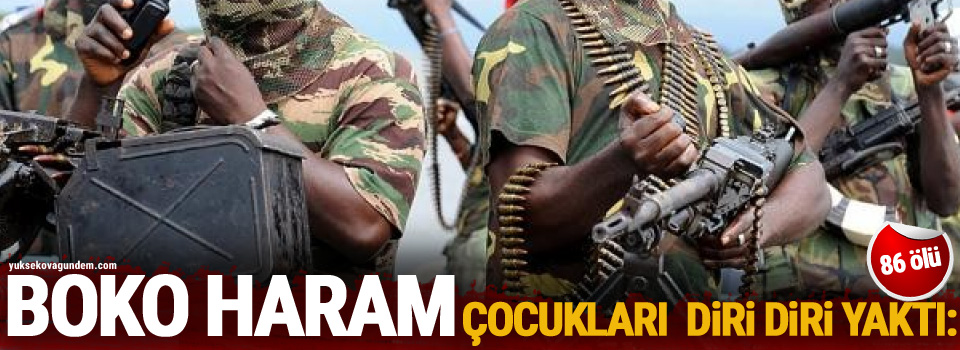 O örgüt çocukları diri diri yaktı: 86 ölü