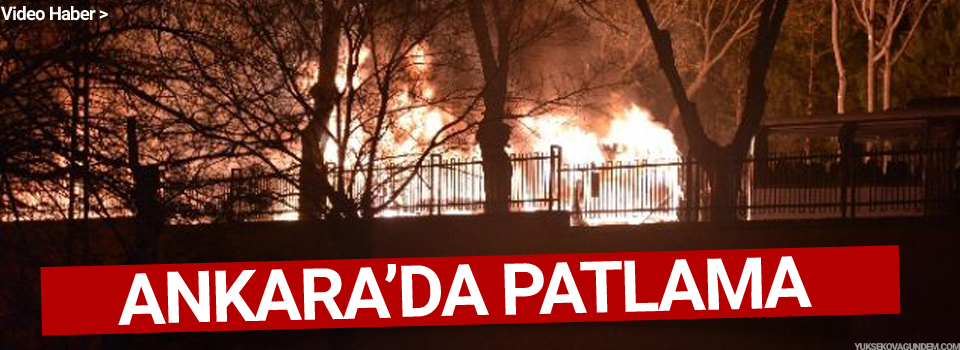 Ankara'da Şiddetli Patlama, 18 ölü, 45 yaralı