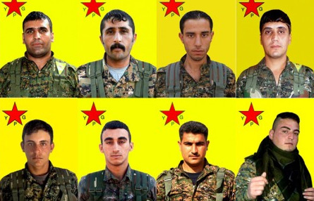 8 YPG'linin kimlik bilgileri açıklandı