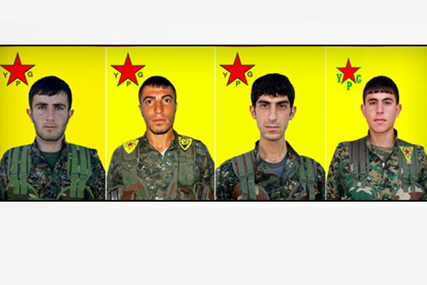 4 YPG'linin kimlikleri açıklandı