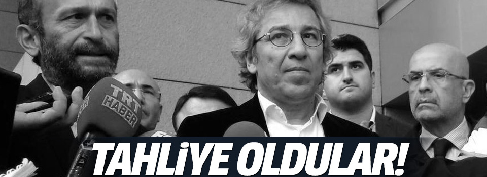 Can Dündar ve Erdem Gül tahliye edildi