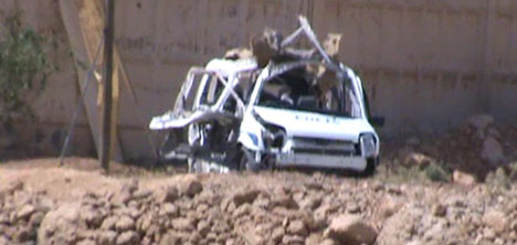 Mardin'de Polis Aracına saldırı