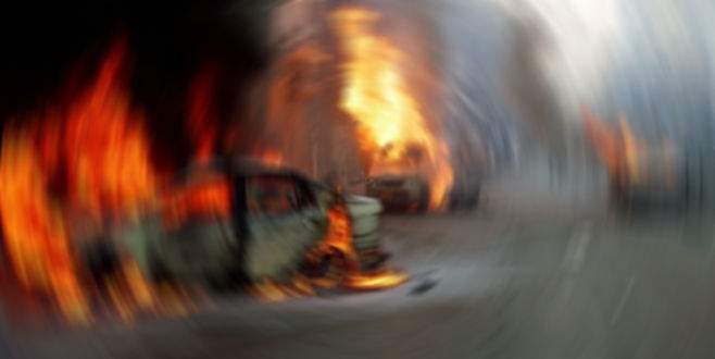 Nusaybin’de polis aracına bombalı saldırı