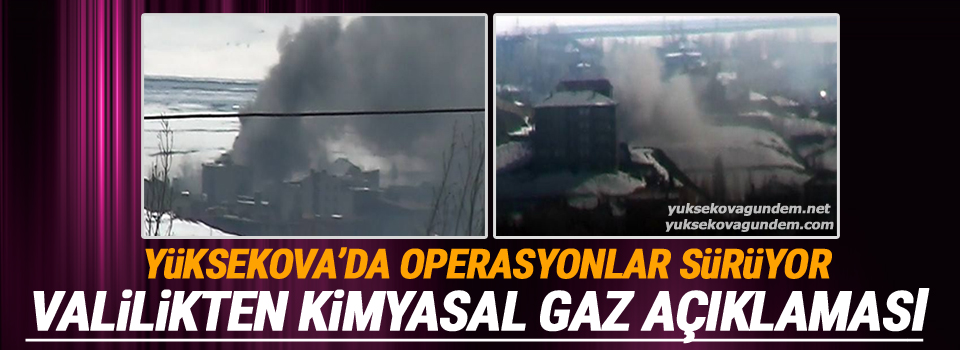 Valilikten Kimyasal Gaz Açıklaması