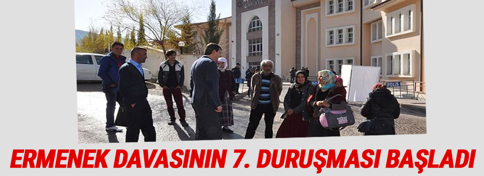 Ermenek davasının yedinci duruşması başladı