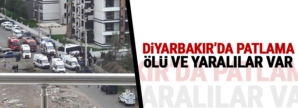 Diyarbakır’da patlama