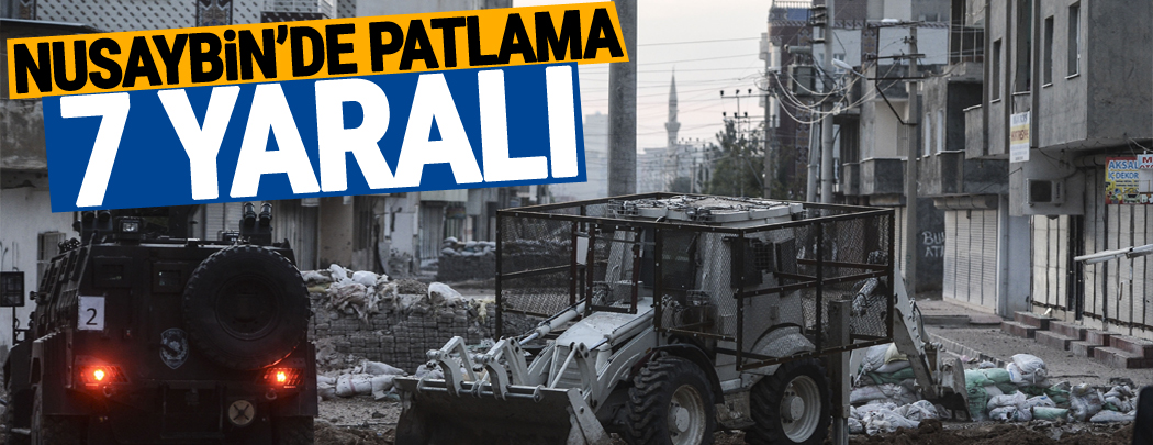 Nusaybin'de patlama