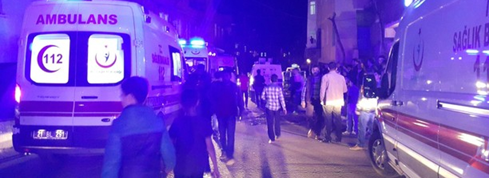 Diyarbakır'da şiddetli patlama