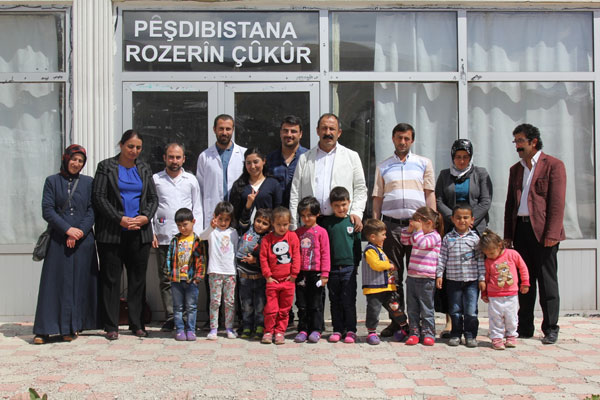 Eşbaşkanlar Öğrencileri Ziyaret Etti