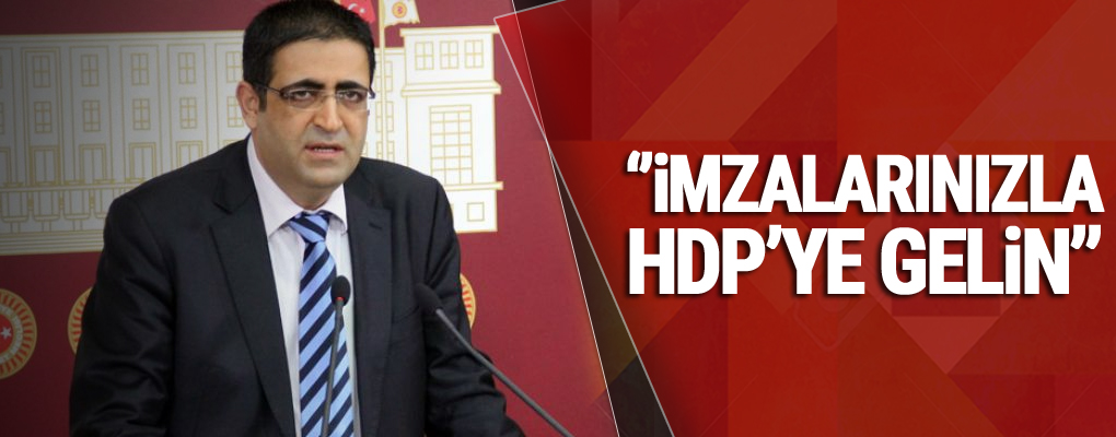 Baluken’den CHP’lilere ‘İmzalarınızla HDP’ye gelin’ çağrısı