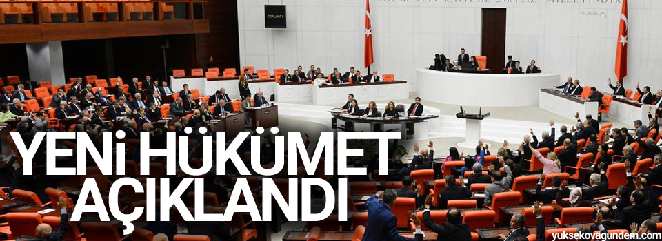 Yeni hükümet açıklandı: İşte yeni hükümet üyeleri