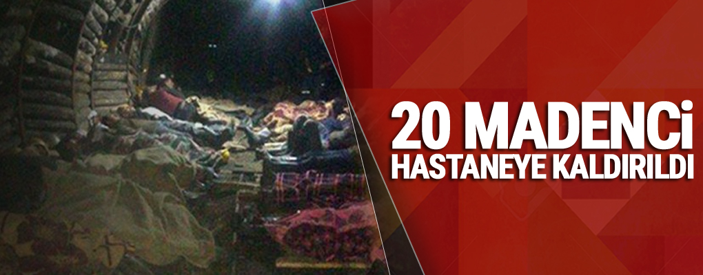 Açlık grevindeki 20 madenci hastaneye kaldırıldı