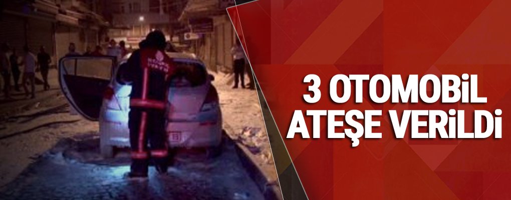 İstanbul'da 3 araç ateşe verildi