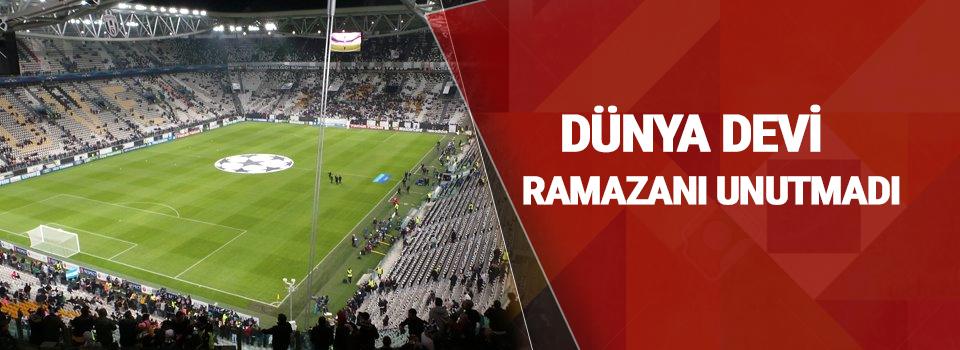 Juventus Müslümanların Ramazan Ayını Kutladı