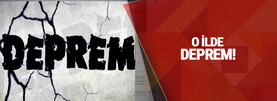 İzmir Foça'da Deprem