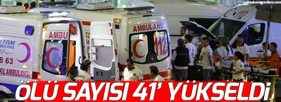 Saldırıda ölenlerin sayısı 41’e yükseldi