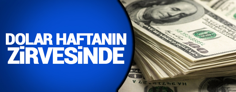 Dolar haftanın zirvesinde