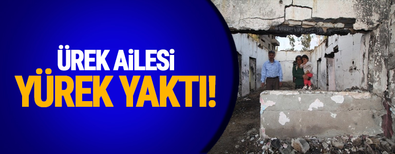 Evleri Yıkıldığı İçin Dışarıda Kalan Ürek Ailesi Yardım Bekliyor