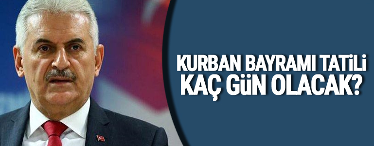 Kurban Bayramı Tatili Kaç Gün Olacak?