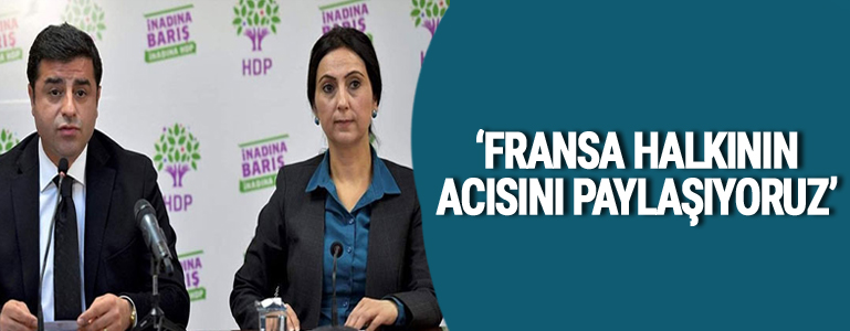 Yüksekdağ ve Demirtaş: Saldırıyı kınıyoruz