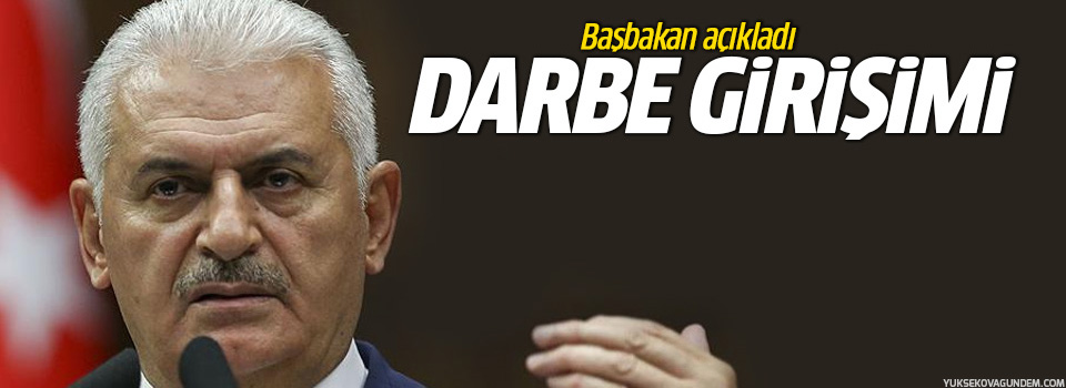 Başbakan'dan ilk açıklama