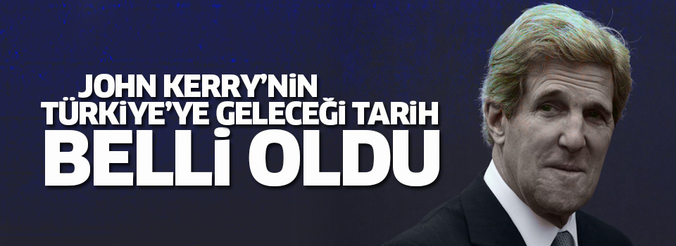 Çavuşoğlu: Kerry 24 Ağustos'da Ankara'da