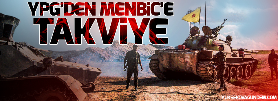 YPG'den Menbic'e takviye