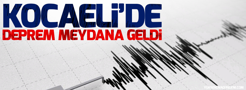 Kocaeli'de deprem