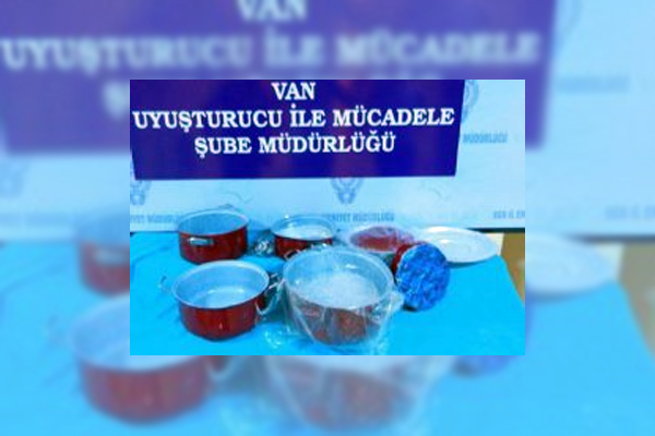 Van’da uyuşturucu operasyonu