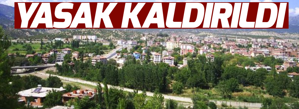 Sinop’ta sokağa çıkma yasağı kaldırıldı