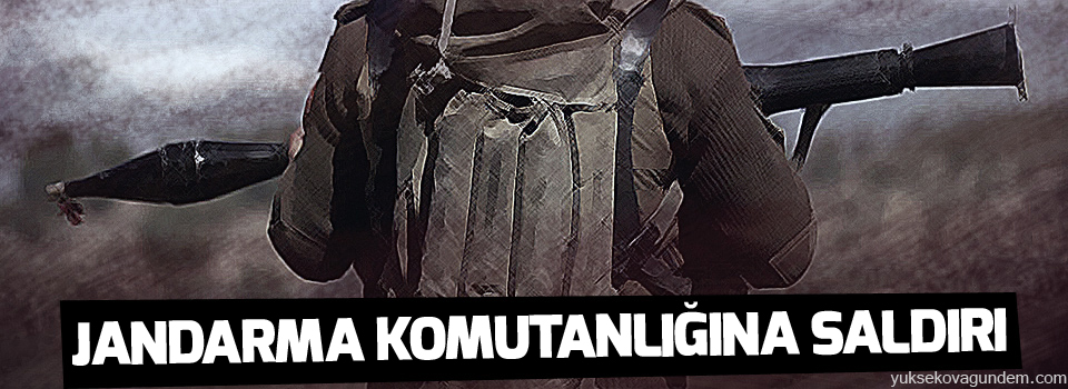 Jandarma komutanlığına roketli saldırı