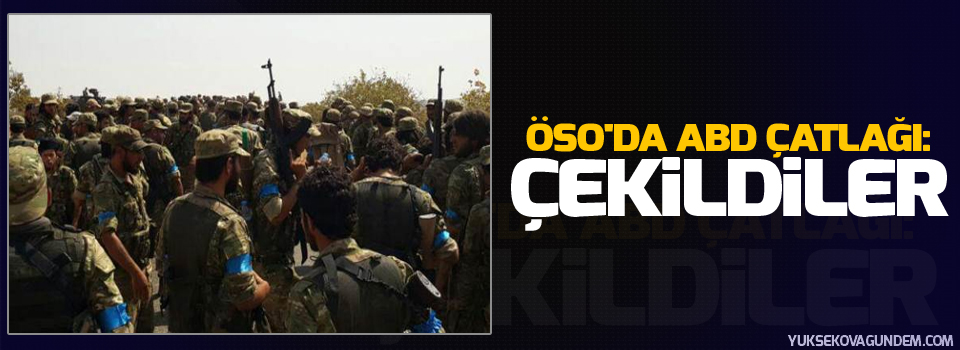 ÖSO'da ABD çatlağı: Çekildiler