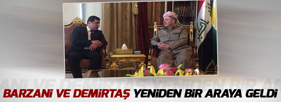 Barzani ve Demirtaş yeniden bir araya geldi