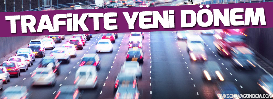 Trafikte yeni cezalar geliyor