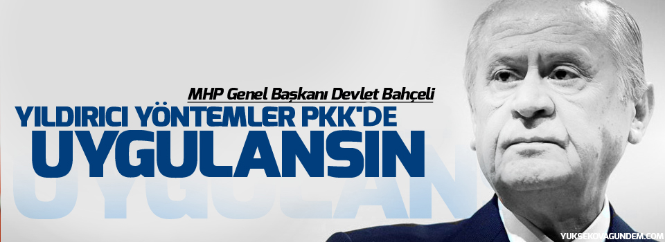 Bahçeli'den AK Parti'ye 'başkanlık' çağrısı