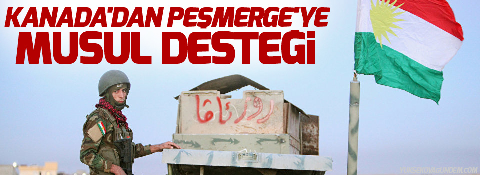 Kanada'dan Peşmerge'ye Musul desteği