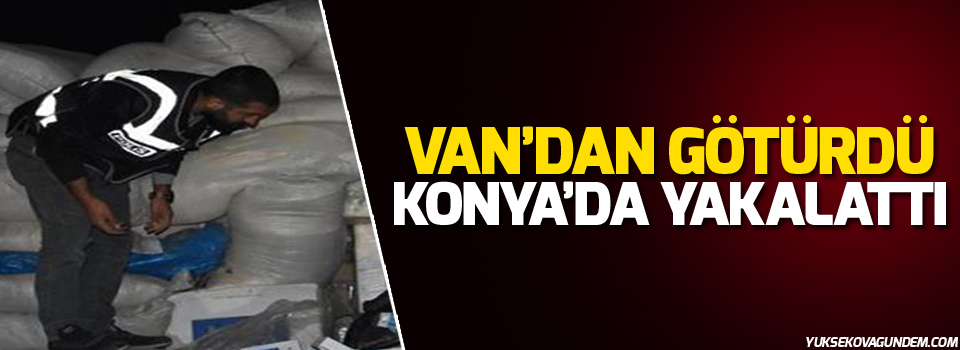 Van’dan götürdü, Konya’da yakalattı!