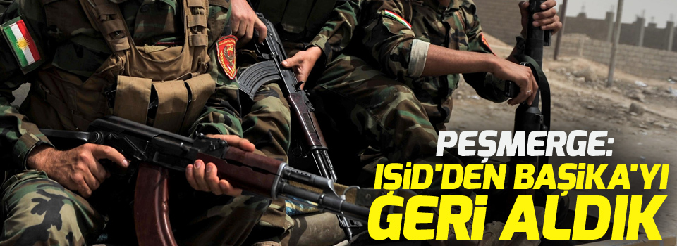 Peşmerge: IŞİD'den Başika'yı geri aldık