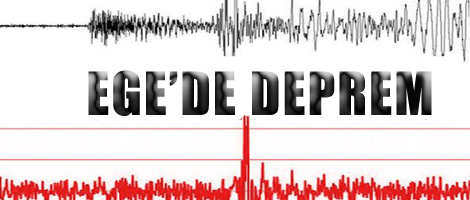 Ege'de 4.6 büyüklüğünde deprem