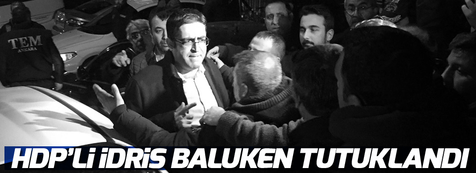 HDP'li İdris Baluken tutuklandı