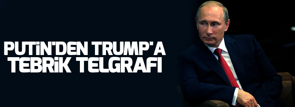 Putin'den Trump'a tebrik telgrafı